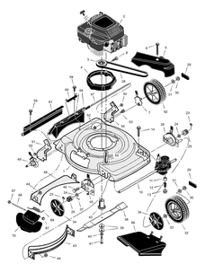 Part Location Diagram of F-020411L Murray Book, Instruction